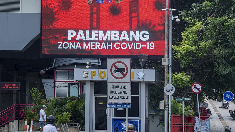 Waspada, Palembang Masuk Zona Merah Covid-19 - Bagian 1