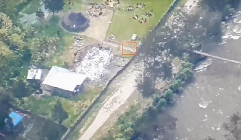 KKB Sebarkan Hoaks Prajurit TNI Bakar Rumah Warga di Puncak Papua