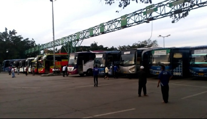 Mudik Dilarang, Terminal Leuwi Panjang Bandung Sunyi Senyap