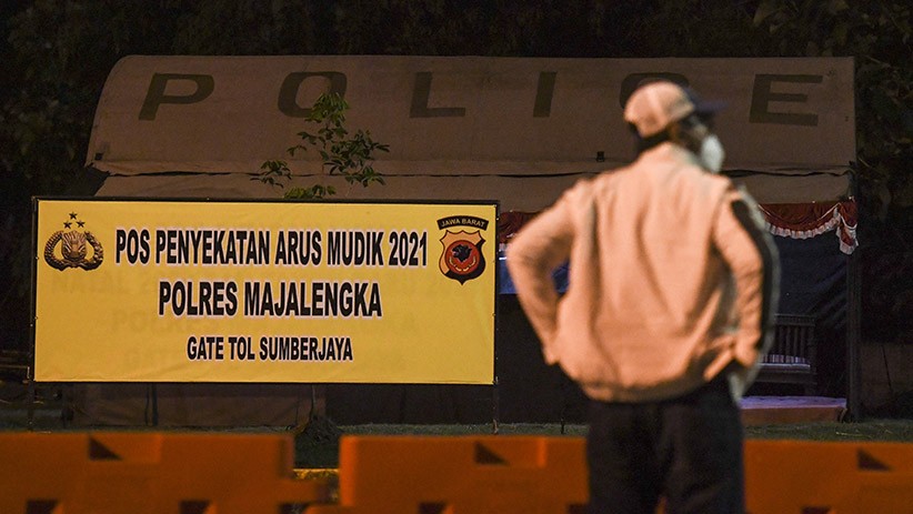 Polri Tambah Pos Penyekatan Larangan Mudik Jadi 381 Titik - Bagian 1