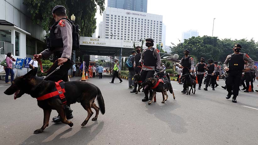 Larangan Mudik, 4.379 Personel TNI-Polri Disebar di Wilayah Polda Metro Jaya  - Bagian 3