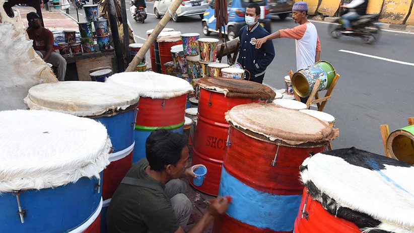Beduk Tanah Abang Dijual Rp50.000 hingga Rp1,2 Juta - Bagian 1