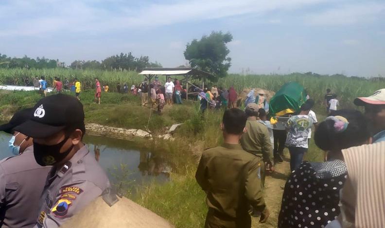 Asyik Mandi, Bocah 10 Tahun Tewas Tenggelam di Embung Semangkon Rembang