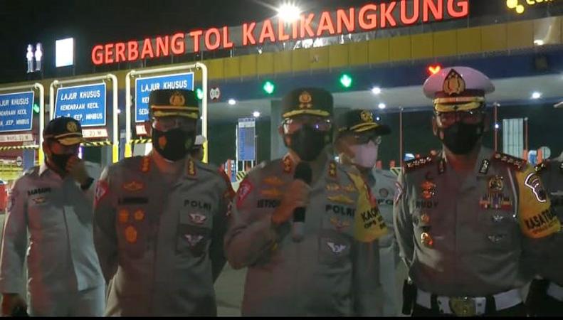 Kakorlantas: Volume Kendaraan Menuju Jateng dan Jatim Turun 60 Persen