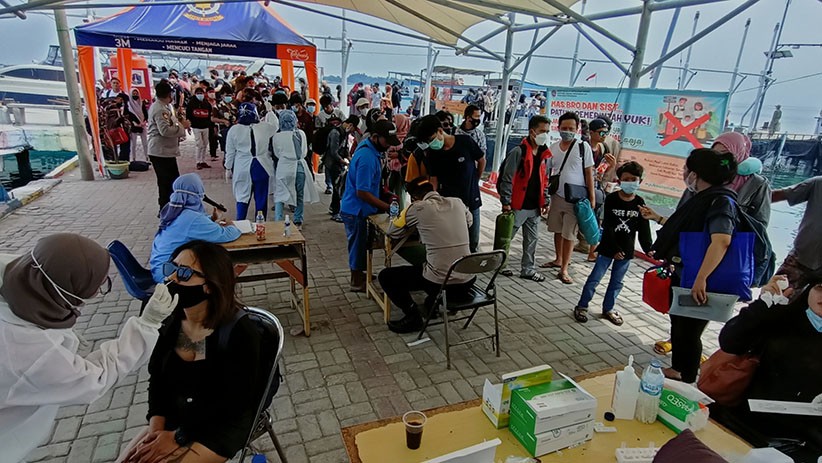 Masuk Pulau Pramuka Diperketat, Wisatawan Wajib Swab Test Antigen - Bagian 1
