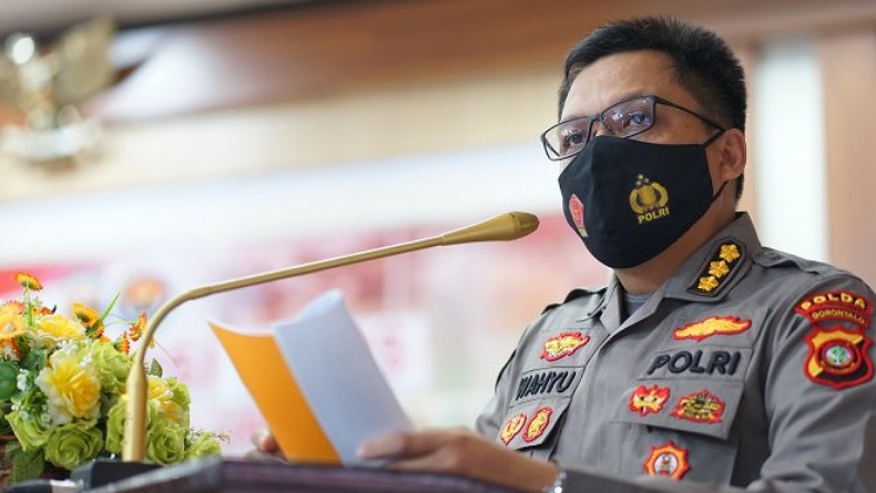 Polisi Lakukan Pengawasan Cegah Kerumunan di Objek Wisata Gorontalo 