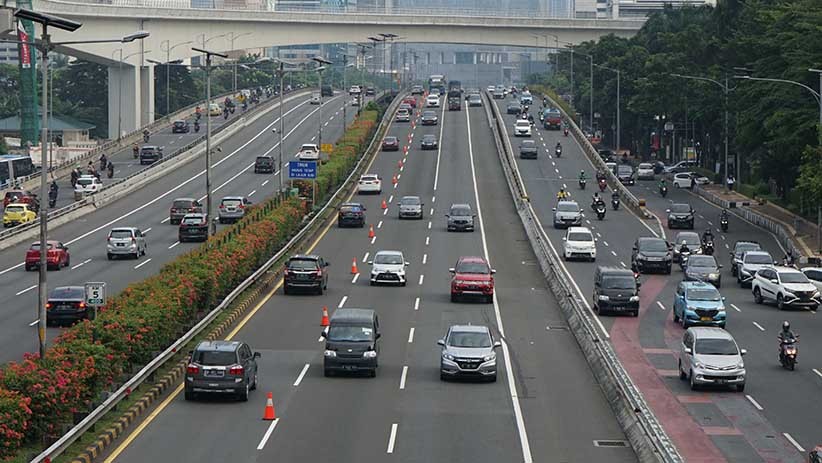 Arus Lalu Lintas Jakarta Ramai Lancar usai Libur Lebaran - Bagian 1