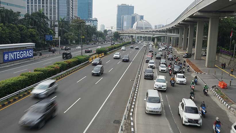 Arus Lalu Lintas Jakarta Ramai Lancar usai Libur Lebaran - Bagian 3