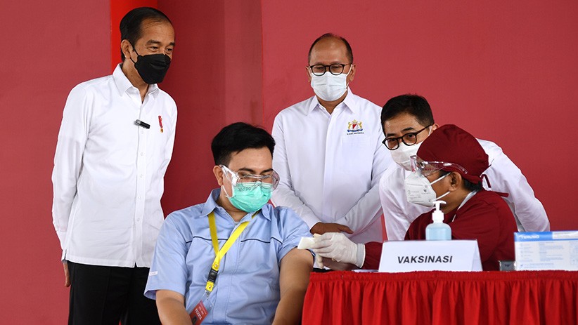 Program Vaksinasi Gotong Royong Resmi Dimulai  - Bagian 2