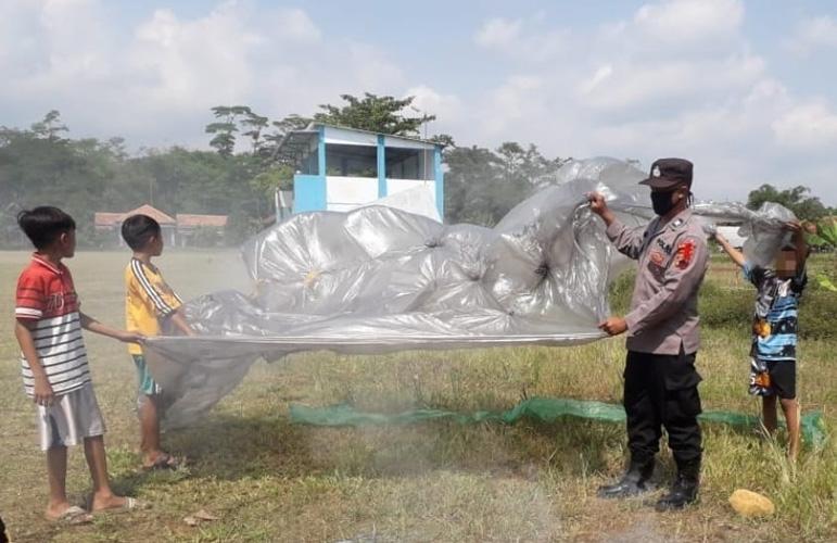 Polisi Gencarkan Razia Balon Udara dan Petasan di Pekalongan