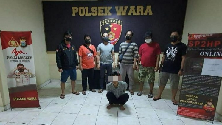 Pukuli Anak Tiri, Ayah di Palopo Dijemput Polisi