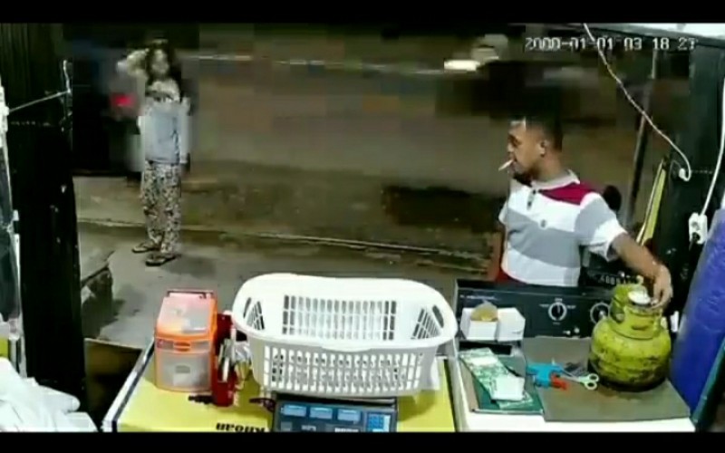 Viral Suami di Palembang Ajak Istri Hamil Besar Curi Tabung Gas 