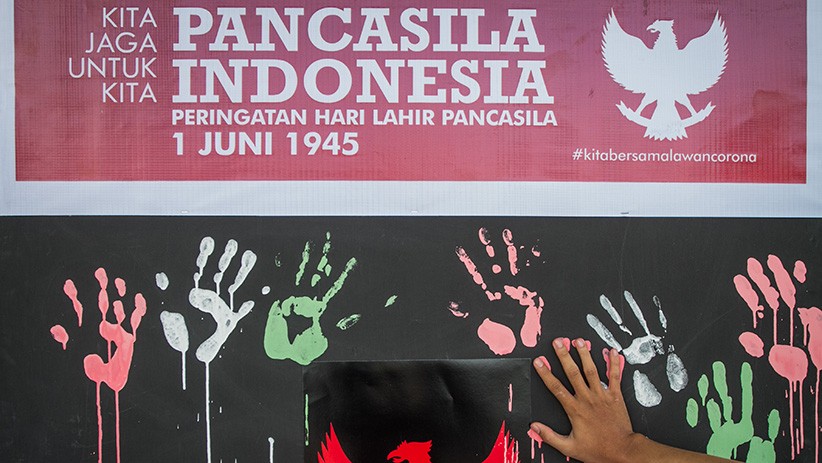 Aksi Seni Rupa Menyambut Hari Lahir Pancasila - Bagian 1