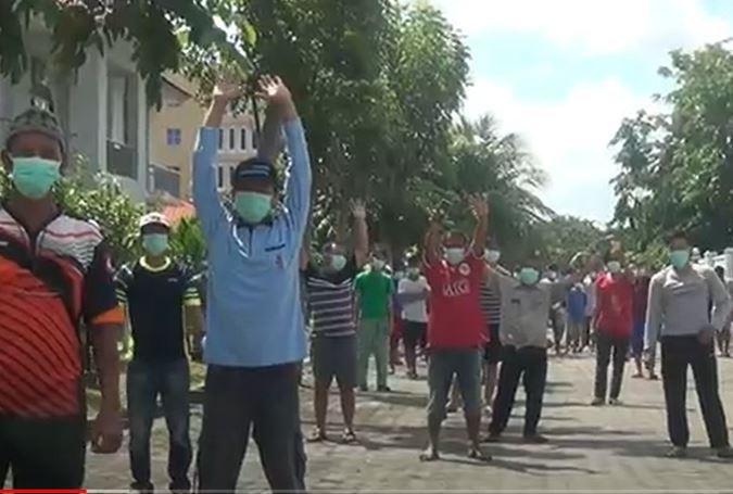 554 Pasien Covid-19 Tanpa Gejala Dikarantina di Asrama Haji Batam