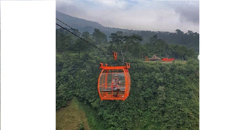  Yuk Coba Gondola di Lereng Merapi Setinggi 150 Meter Ini 