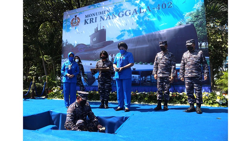 On Eternal Patrol, KRI Nanggala-402 Dibuatkan Monumen di Koarmada II - Bagian 1