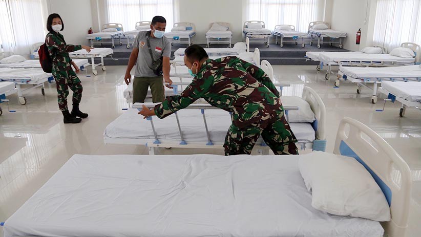 Kasus Covid-19 Melonjak, Kantor BPWS Bangkalan Diubah Menjadi Ruang Isolasi - Bagian 2