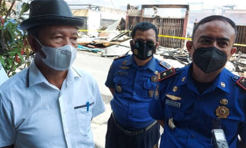 Ruko Milik Pemkab Sintang Terbakar, Wabup Sudiyanto: Kami Serahkan ke Polisi