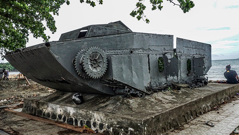 Tank Sisa Perang Dunia II Jadi Saksi Bisu Pendaratan Tentara Sekutu di Jayapura - Bagian 1