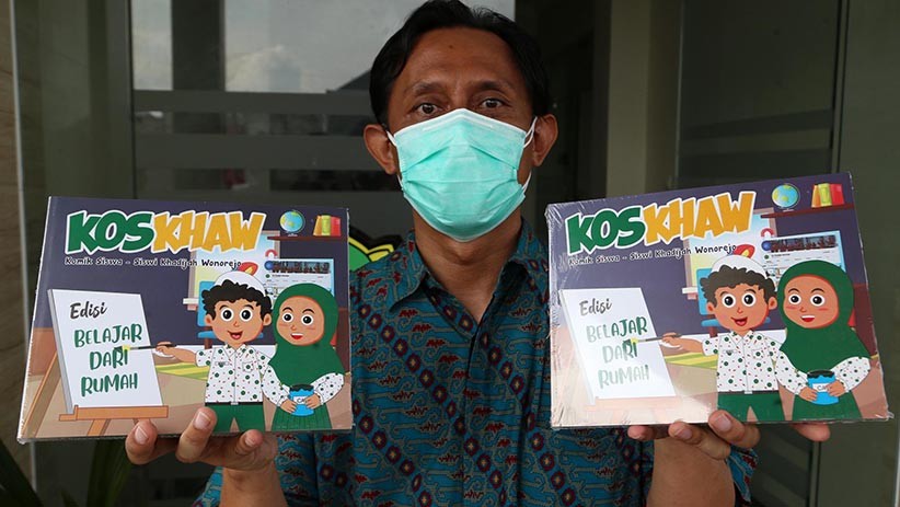 Siswa SD Khadijah Wonorejo Surabaya Buat Komik Selama Belajar dari Rumah - Bagian 2
