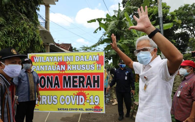 Perangi Covid-19, Ganjar Minta Kepala Daerah Ajak Masyarakat Saling Eling lan Ngelingke