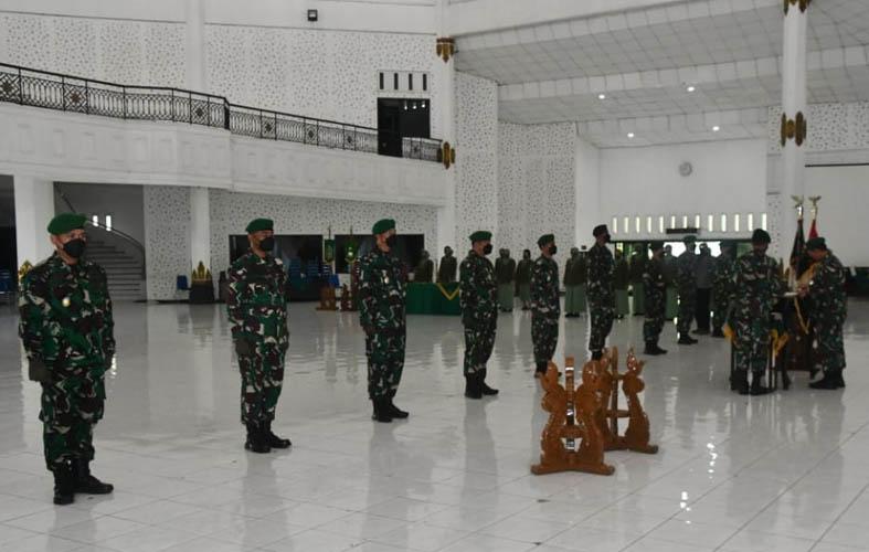 Mutasi Pejabat Utama Kodam IV/Diponegoro, Berikut Daftarnya