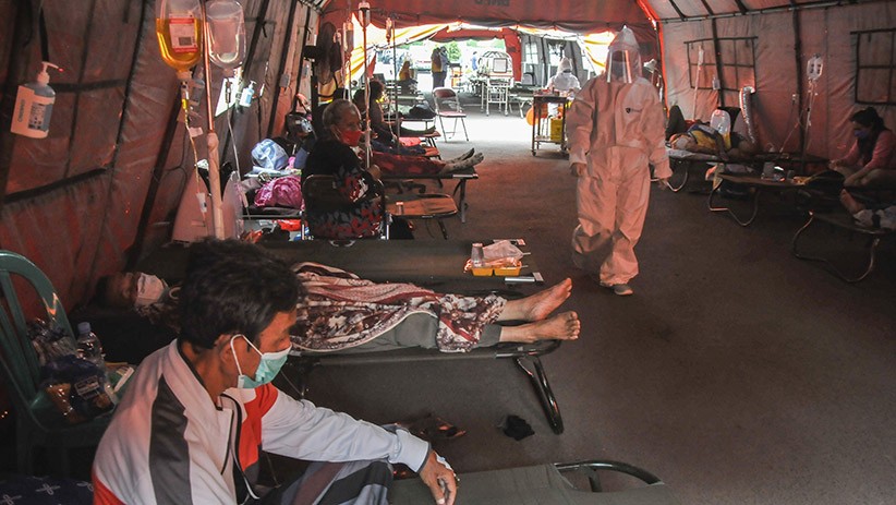 Tenda Ruang IGD Tambahan Tampung Puluhan Pasien di RSUD Bekasi - Bagian 1