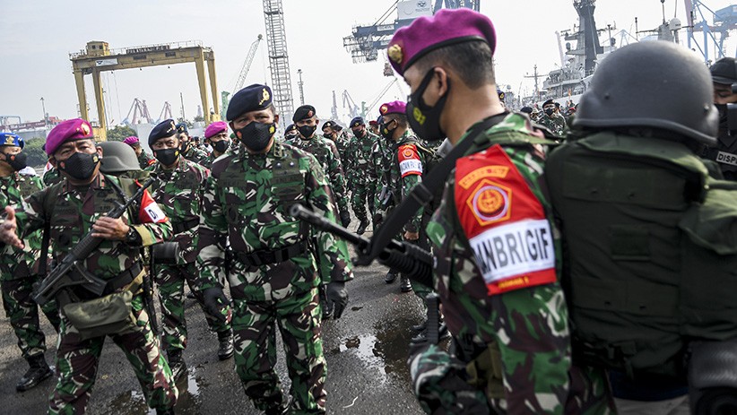 TNI AL Dikerahkan Bantu Penanganan Pandemi, Latihan Armada Jaya 2021 Ditunda - Bagian 3