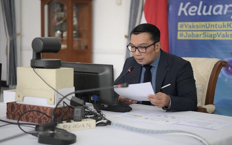 Ridwan Kamil Paparkan Inovasi Aksi Tali Intan di Kompetisi Pelayanan Publik 2021