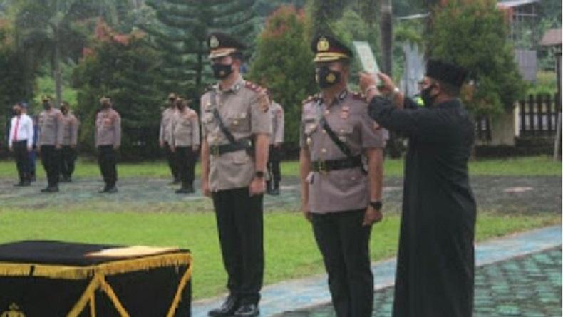 Resmi, Kompol Eddy Saputra Dilantik Menjadi Wakapolres Minahasa Selatan