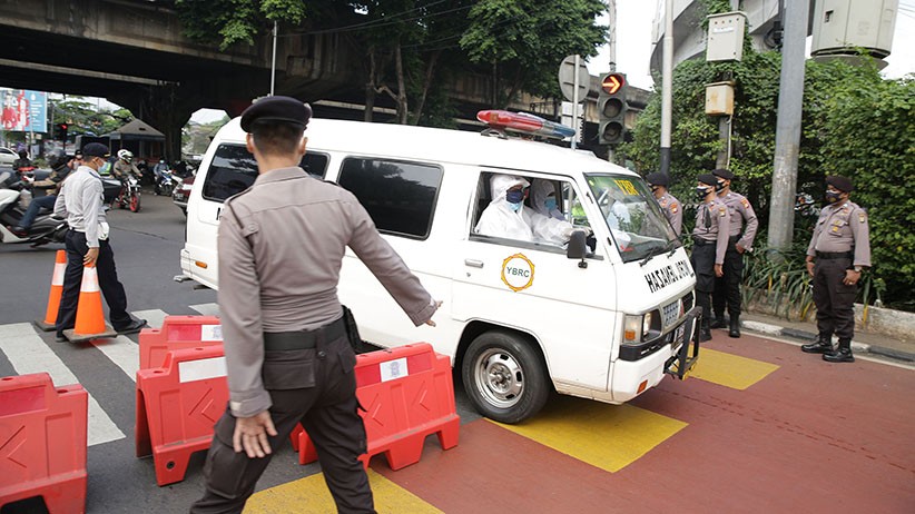 Jalan Fatmawati dan Jalan Antasari Disekat Mulai Hari Ini - Bagian 2