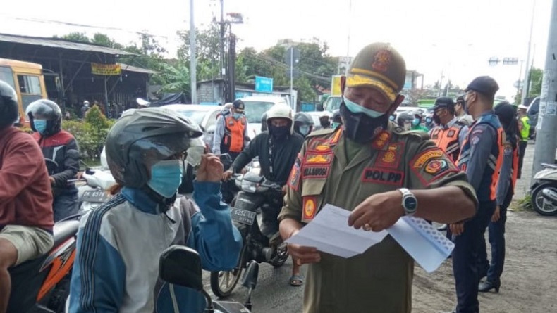Selama PPKM Darurat di Bali, Sudah 717 Orang Terjaring Razia di Denpasar
