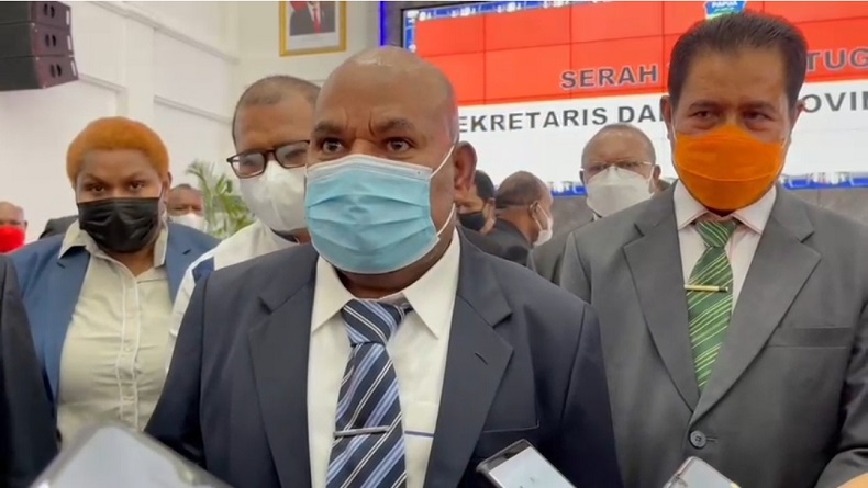 Gubernur Lukas Enembe Sempat Diinfus sebelum Pimpin Upacara HUT RI di Jayapura