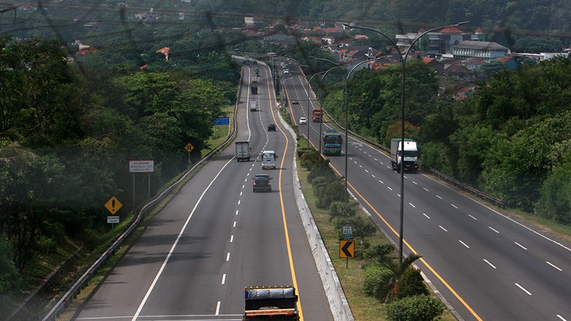 Penampakan Jalan Tol Semarang-Solo Lengang Imbas Penutupan Pintu Keluar - Bagian 2