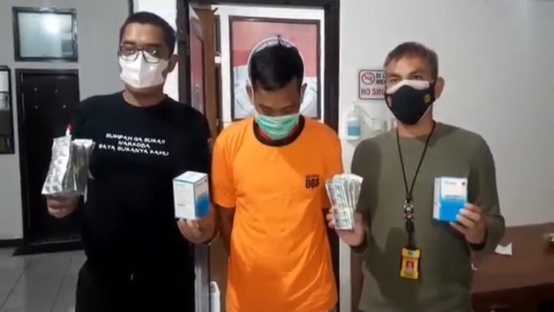 Edarkan Obat Terlarang pada Malam Takbiran, Pria Cianjur Diringkus Polisi