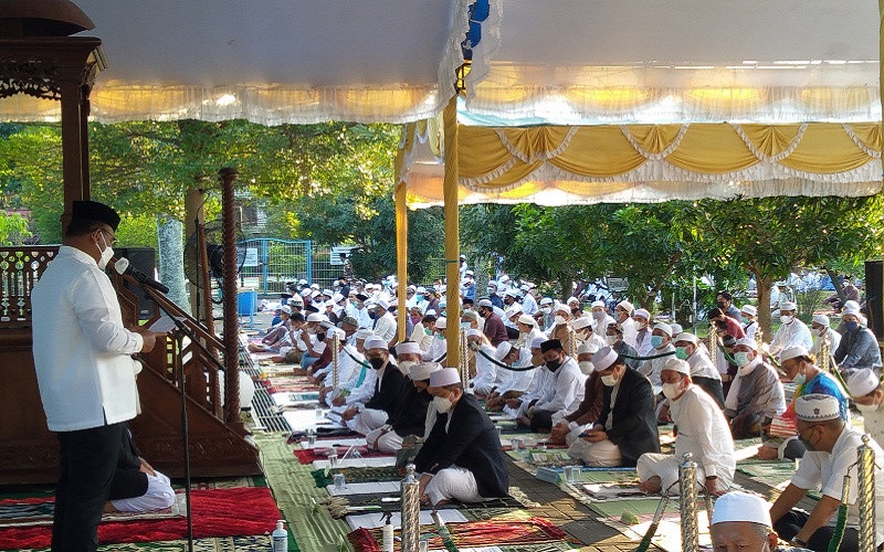 Pj Gubernur Kalsel Minta Warga Saling Ingatkan Prokes di Hari Raya Idul Adha