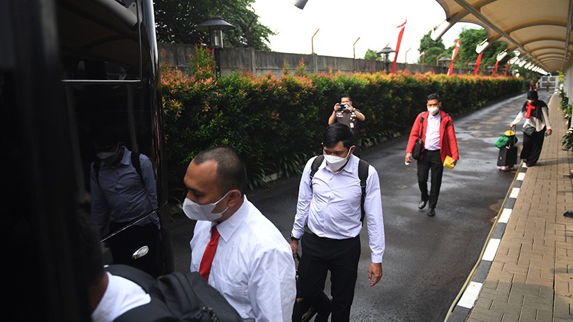 Pegawai KPK Tidak Lolos TWK Ikuti Diklat Bela Negara bersama Kemhan - Bagian 1