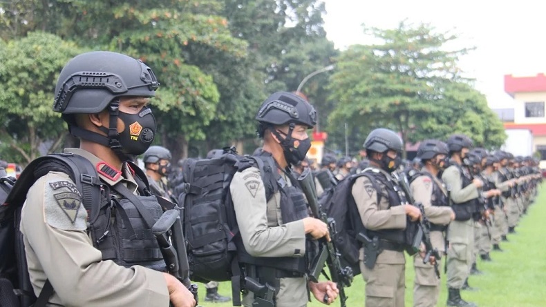 1 SSK Personel Brimob Polda Sumut Segera Dikirim ke Daerah Rawan Papua 