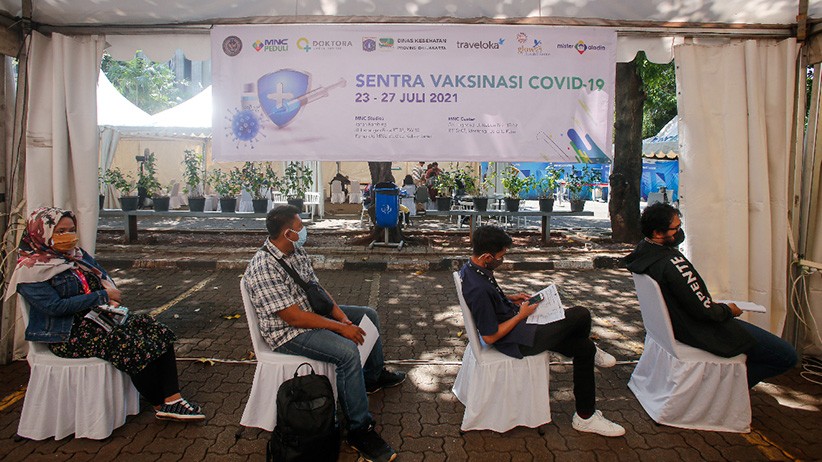 Hari ke-4 Sentra Vaksinasi MNC Center, Antusiasme Warga Masih Tinggi  - Bagian 2