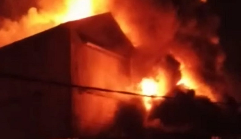Puluhan Rumah Warga di Dusun Serdang Jelutung Hangus Terbakar