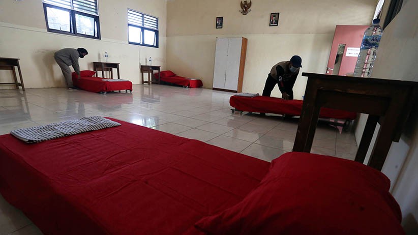 Sekolah Ini Siap Tampung Pasien Covid-19 Gejala Ringan - Bagian 1