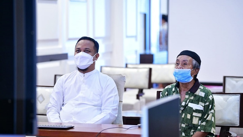 Ngobrol Virtual, Begini Percakapan Kakek Safaruddin dengan Menkes dan Deddy Corbuzier