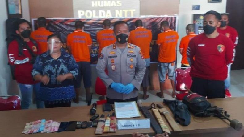 7 Komplotan Pencuri Ternak Sapi di Kupang Ditangkap, Salah Satunya Mantan Polisi