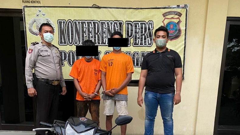 Begal Modus Minta Tolong Motor Rusak di Medan Ditangkap 