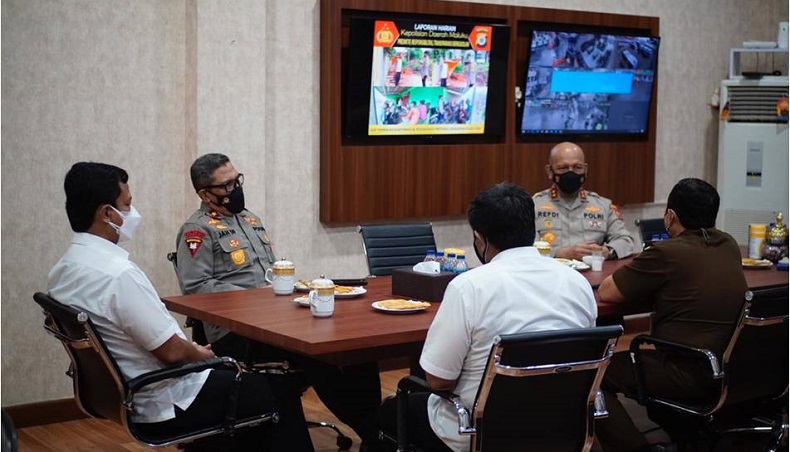 Kajati Maluku Kunjungi Kapolda, Siap Tingkatkan Kerja Sama