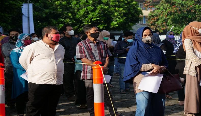 Percepat Kekebalan di Zona Merah, ARS University Vaksinasi 3.000 Warga Bandung