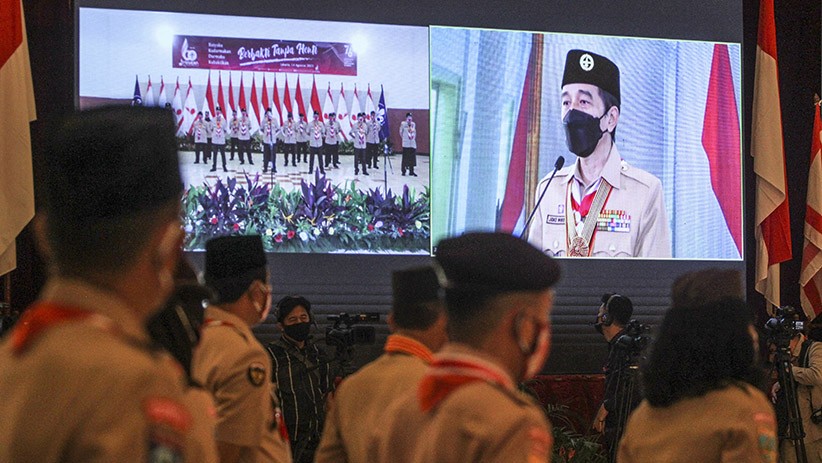 Upacara Hari Pramuka ke-60 Digelar secara Virtual - Bagian 1