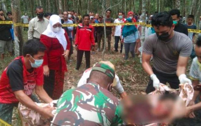 Muara Enim Geger, Pelakor Tewas Dibunuh Istri Sah di Kebun Karet