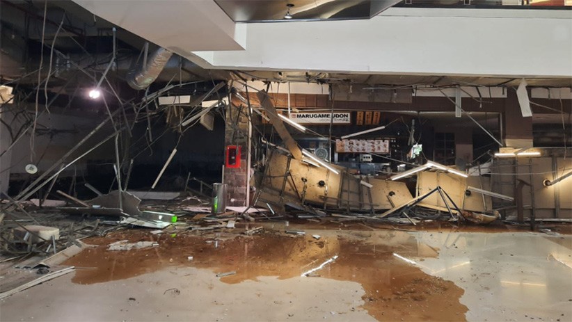 Penampakan Ledakan Mal Margo City Depok, Tembok Hancur 7 Meter - Bagian 3