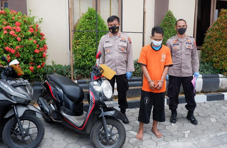 Modus Numpang Tidur, Pria di Klaten Larikan Sepeda Motor Temannya 
